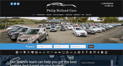 Desktop Screenshot of philiphollandcarsales.co.uk