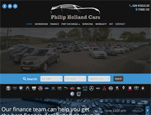 Tablet Screenshot of philiphollandcarsales.co.uk
